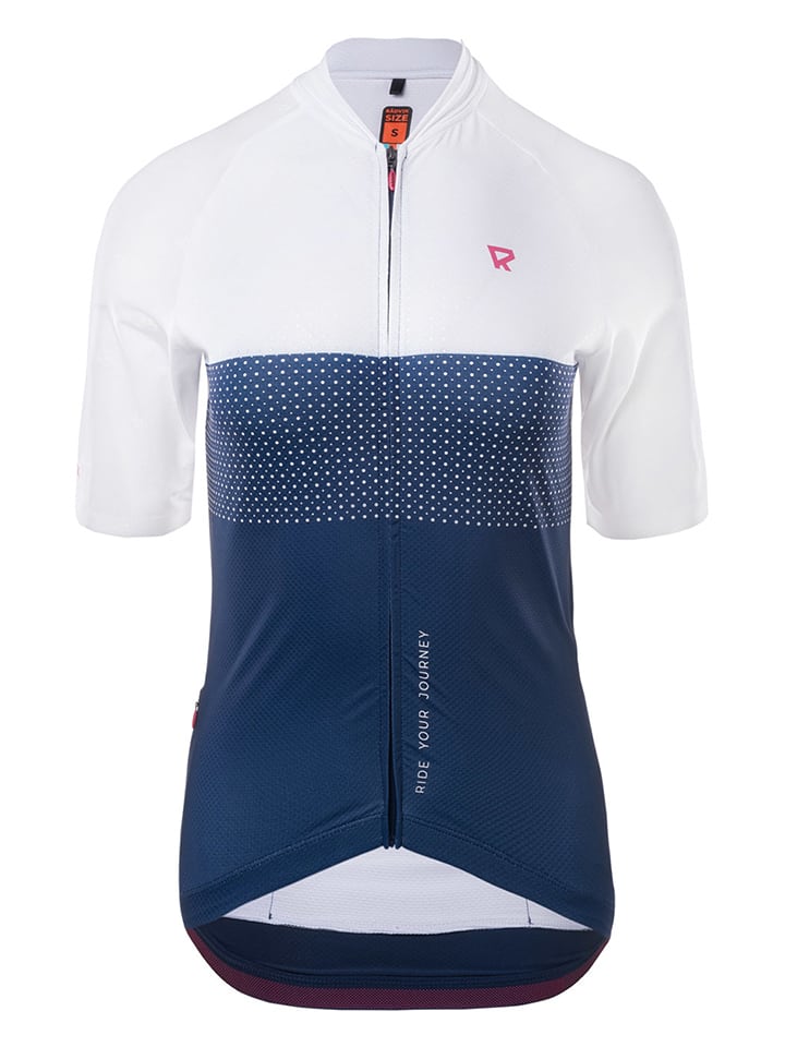 Radvik Koszulka funkcyjna w kolorze granatowo-białym rozmiar: L