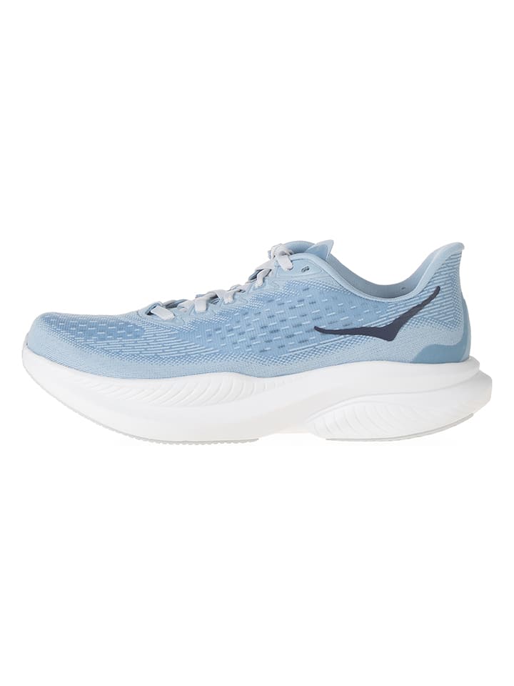 HOKA ONE ONE Buty "Mach 6 LA" w kolorze błękitnym do biegania rozmiar: 42 2/3
