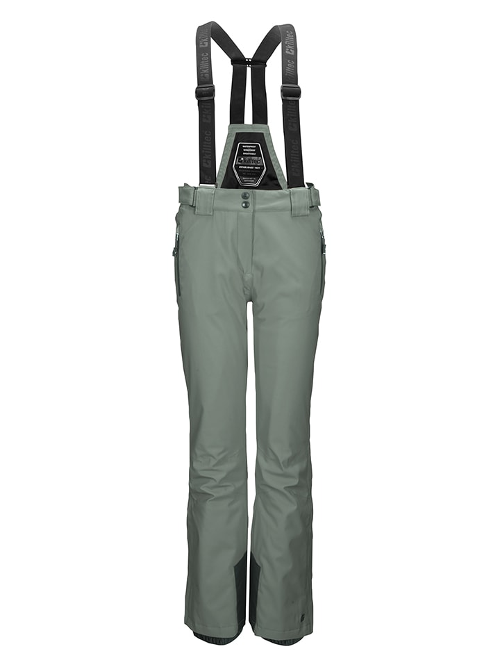 Killtec Spodnie narciarskie "Laraka" w kolorze zielonym rozmiar: 44