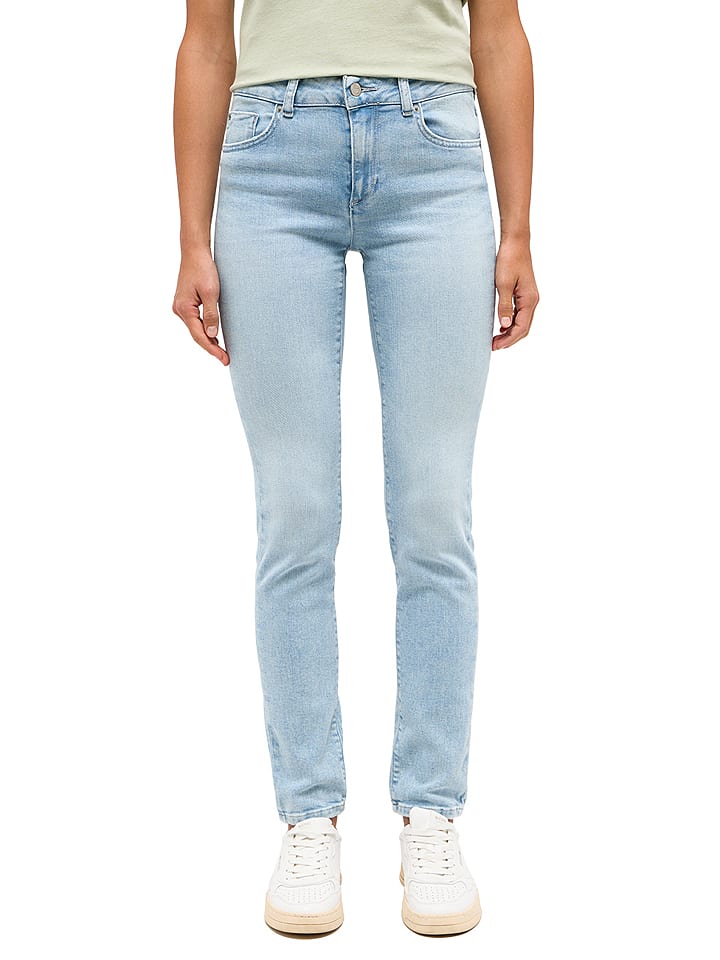 Mustang Dżinsy - Slim fit - w kolorze błękitnym rozmiar: W26/L34