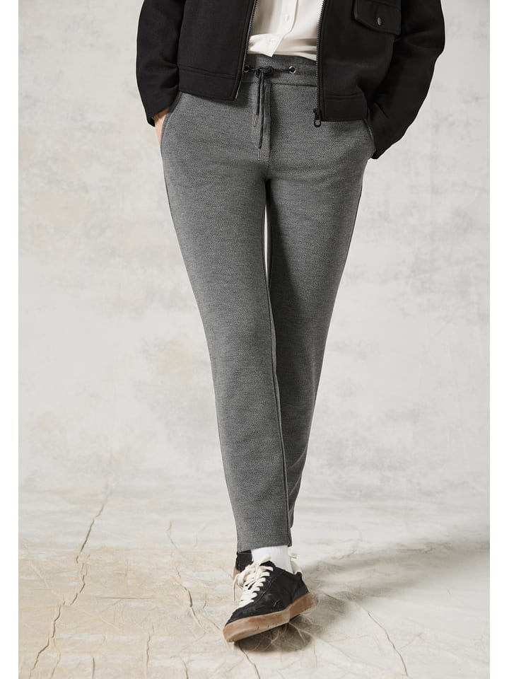 Cecil Spodnie dresowe w kolorze szarym rozmiar: XL