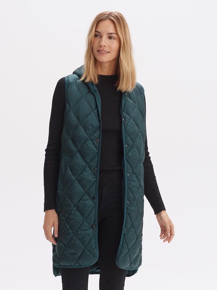 OPUS Kamizelka pikowana "Wiamant" w kolorze morskim rozmiar: 36