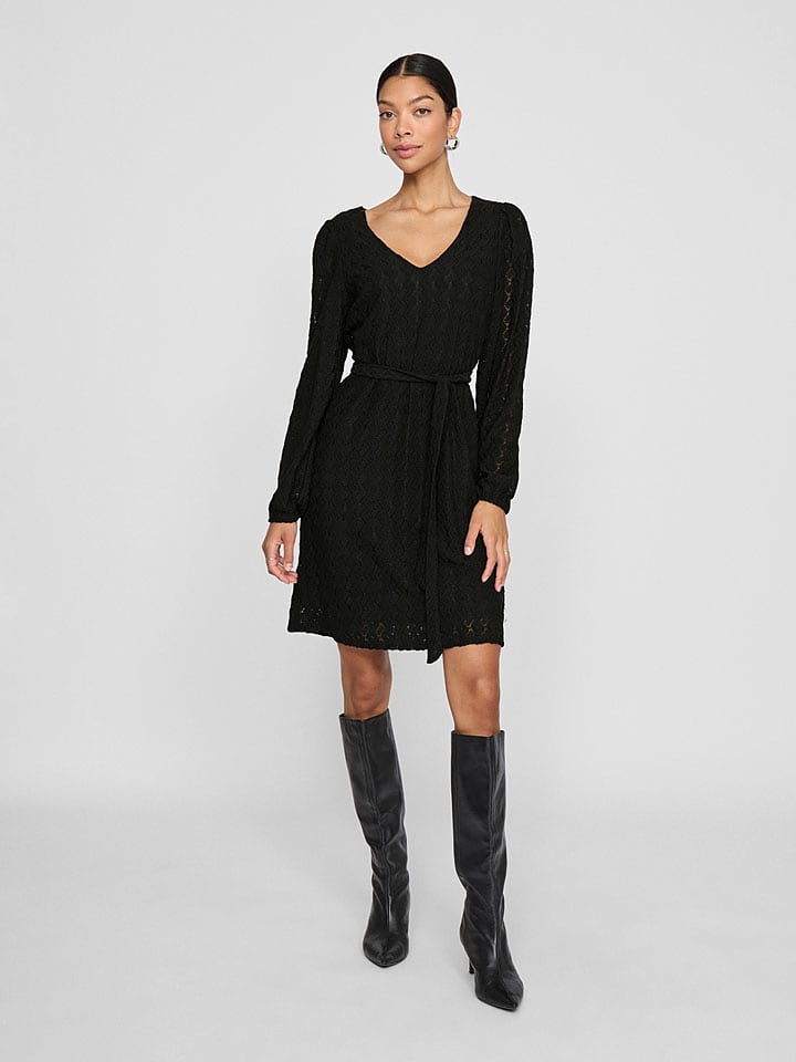 Vila Sukienka "Ferya" w kolorze czarnym rozmiar: M