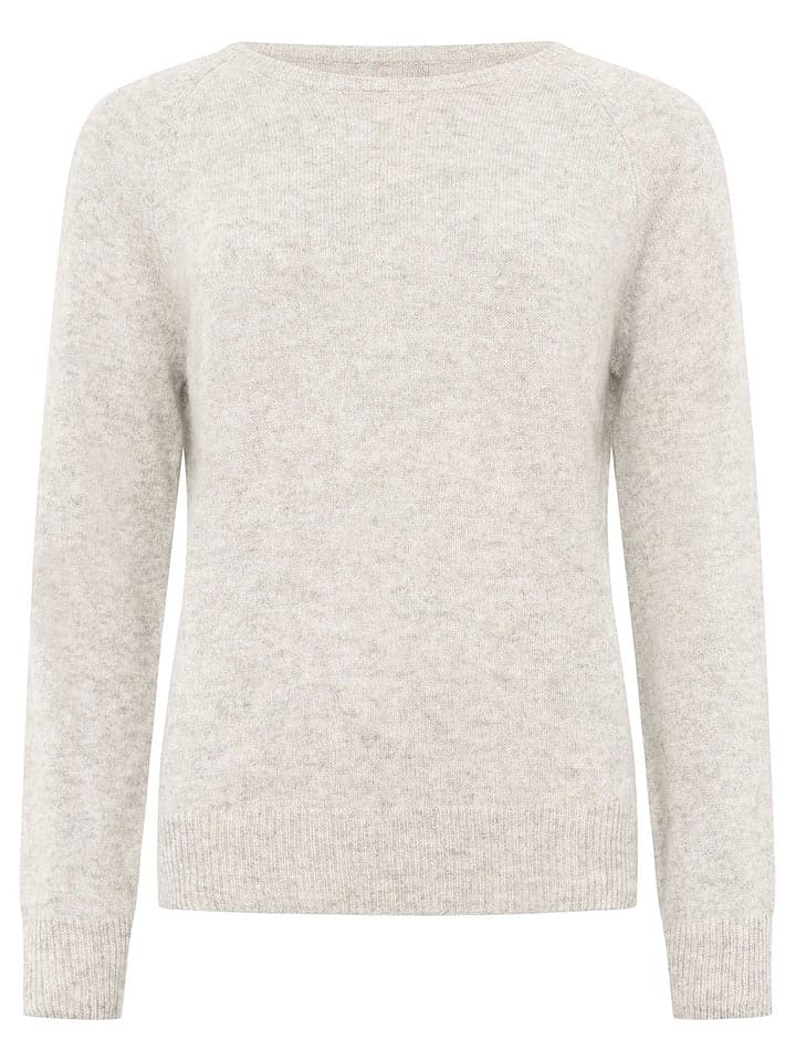 Zwillingsherz Kaszmirowy sweter w kolorze beżowym rozmiar: XL