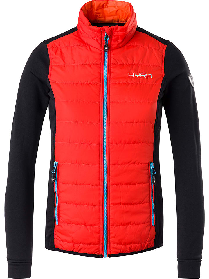 Hyra Kurtka przejściowa "Winter Park" w kolorze czarno-czerwonym rozmiar: XS