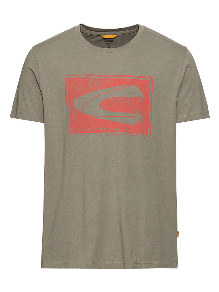 Camel Active Koszulka w kolorze khaki rozmiar: XXL