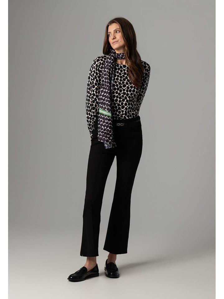 More & More Bluzka w kolorze biało-czarnym rozmiar: 44