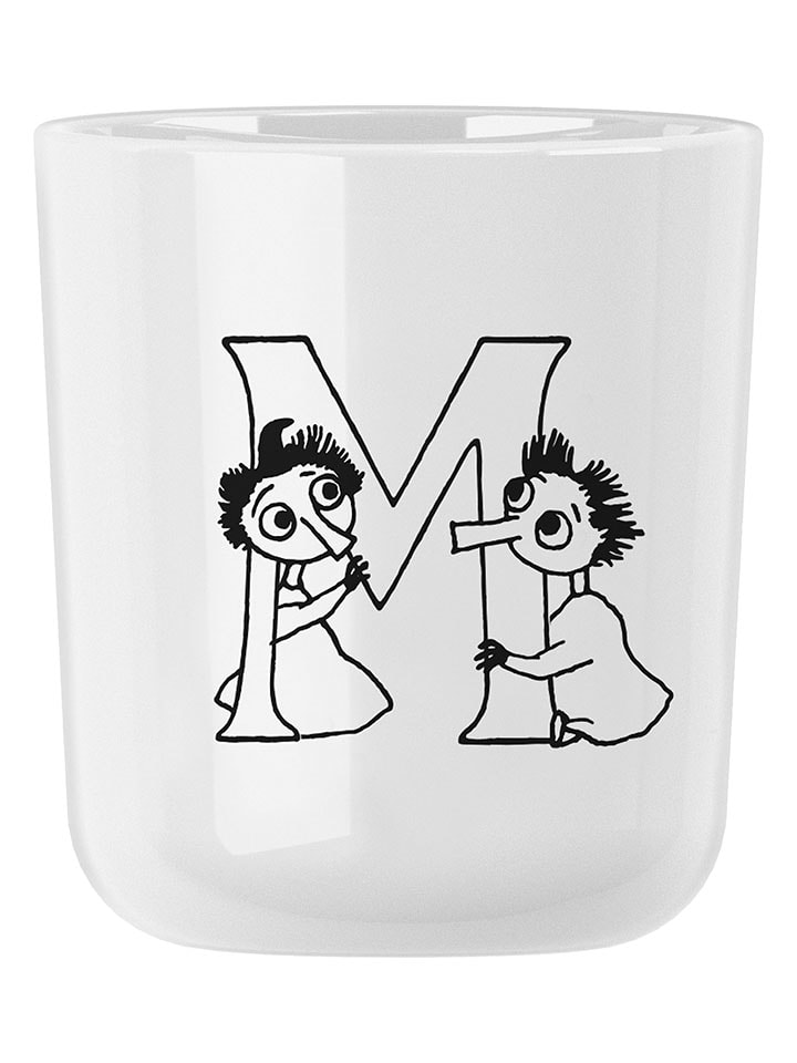 RIG-TIG Kubek "Moomin ABC - M" w kolorze białym - 200 ml rozmiar: onesize