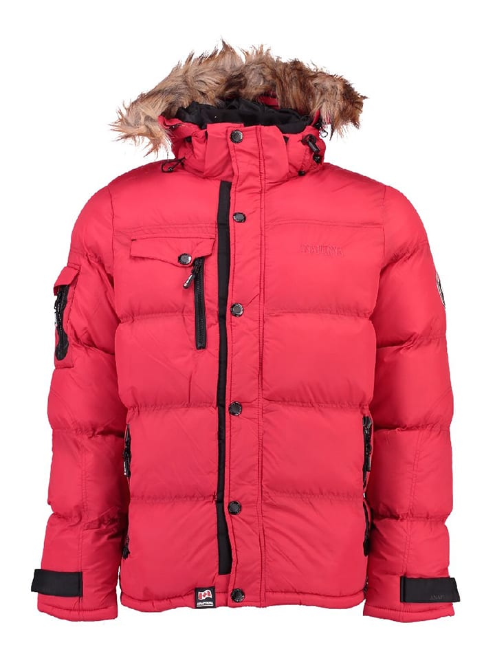 ANAPURNA Kurtka zimowa "Biwa" w kolorze czerwonym rozmiar: M
