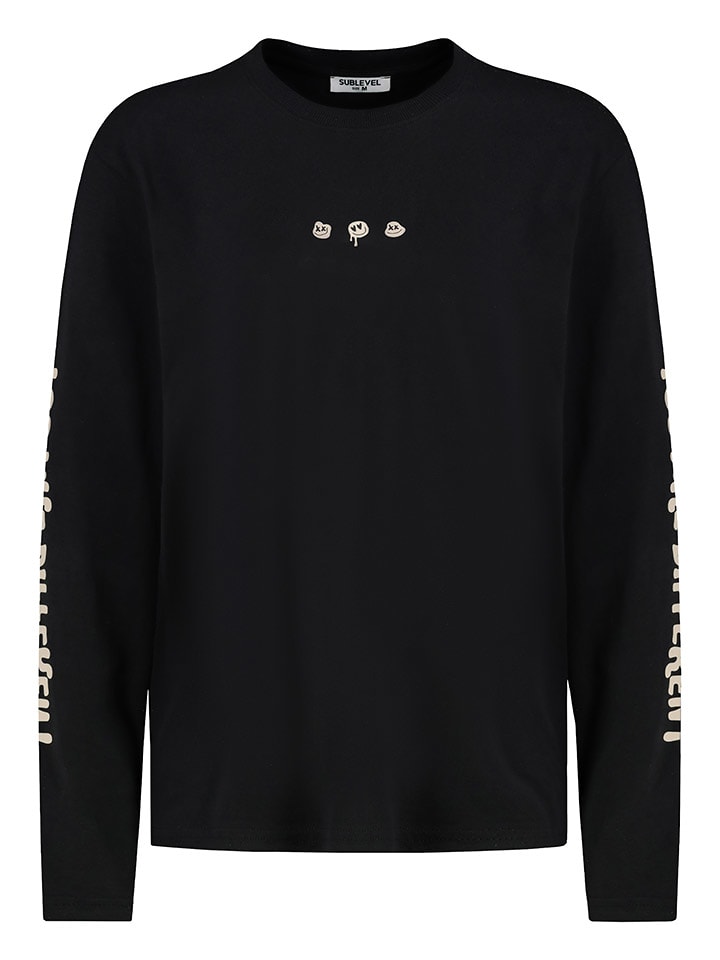 Sublevel Koszulka w kolorze czarnym rozmiar: XS