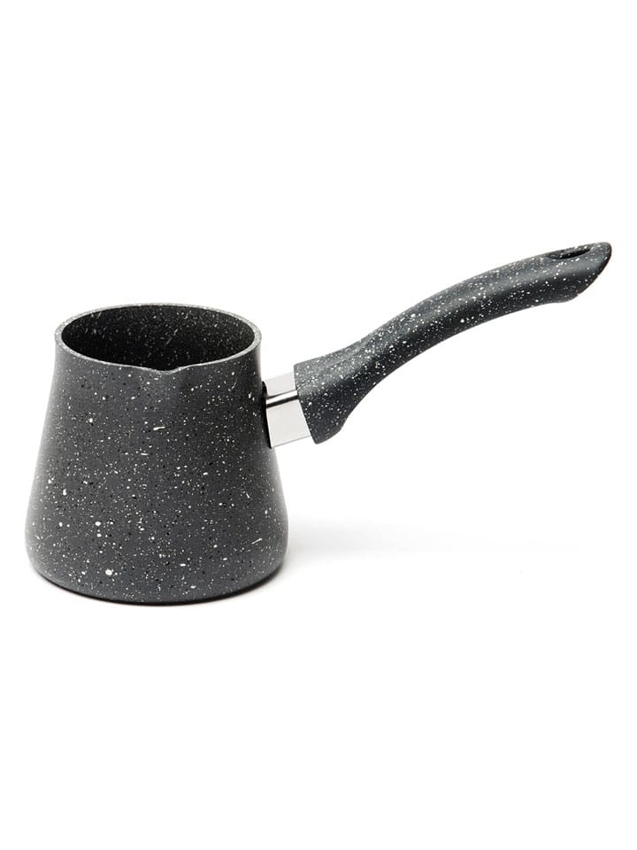 Trendy Kitchen by EXCÉLSA Garnek "Briki" w kolorze szarym na mleko - 350 ml rozmiar: onesize