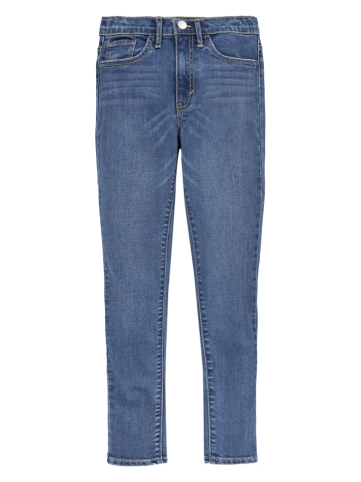 Levi's Kids Dżinsy - Skinny fit - w kolorze niebieskim rozmiar: 128