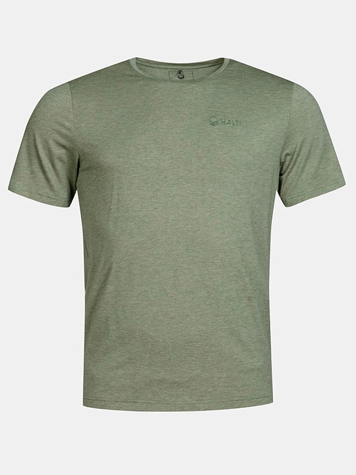 Halti Koszulka funkcyjna "Tuntu II" w kolorze khaki rozmiar: XXL