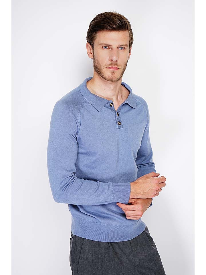 William de Faye Sweter w kolorze błękitnym rozmiar: 44