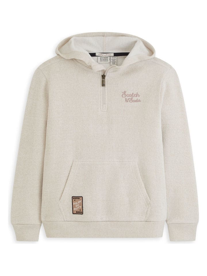 Scotch & Soda Bluza w kolorze beżowym rozmiar: 134/140