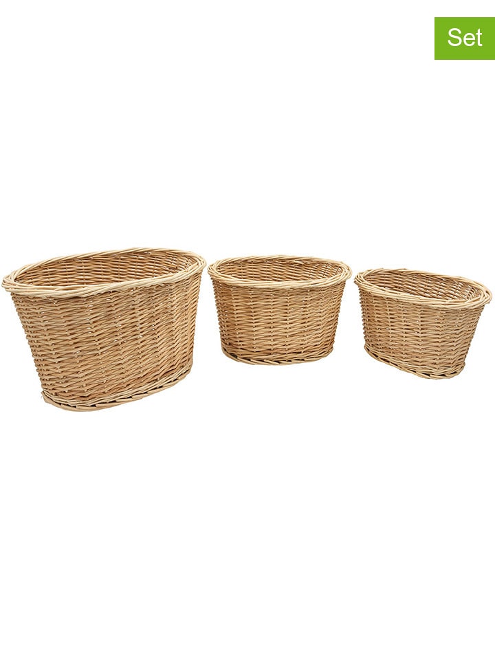 Anticline Koszyki (3 szt.) w kolorze jasnobrązowym rozmiar: onesize