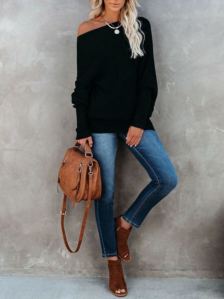 Milan Kiss Sweter w kolorze czarnym rozmiar: XL