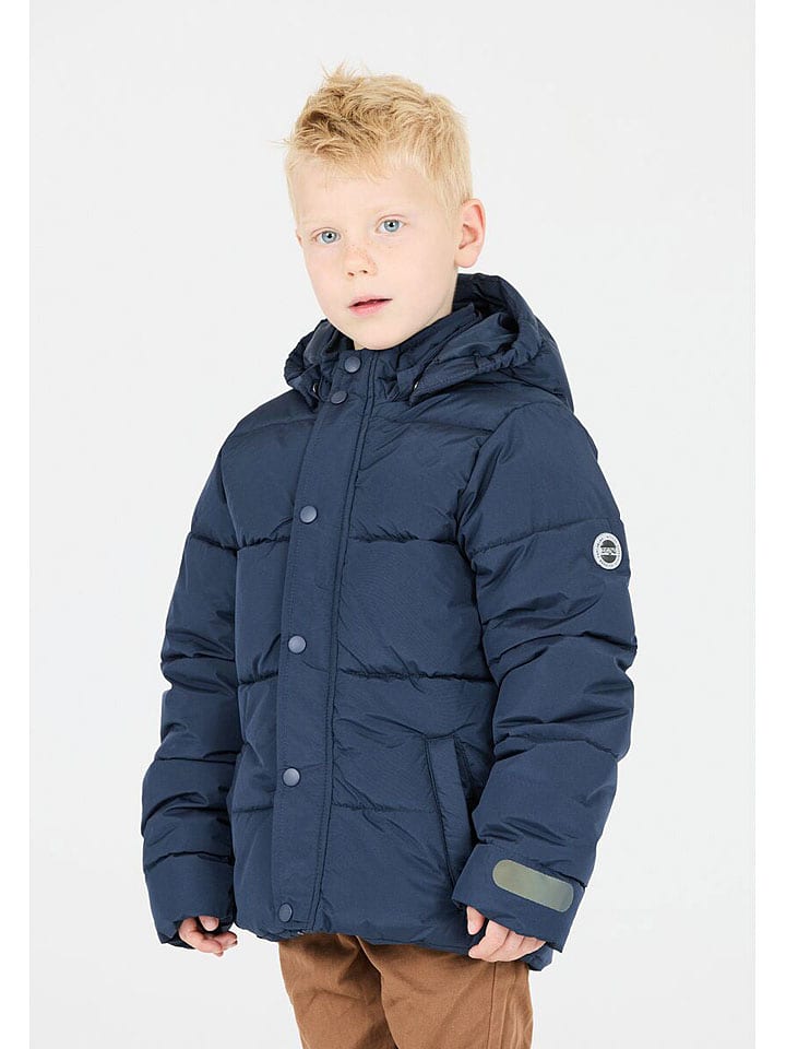 Zigzag Kurtka zimowa "Lusano" w kolorze granatowym rozmiar: 152