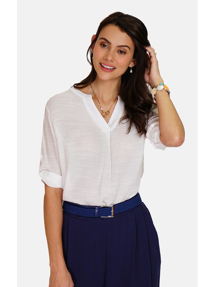 William de Faye Bluzka w kolorze białym rozmiar: 40