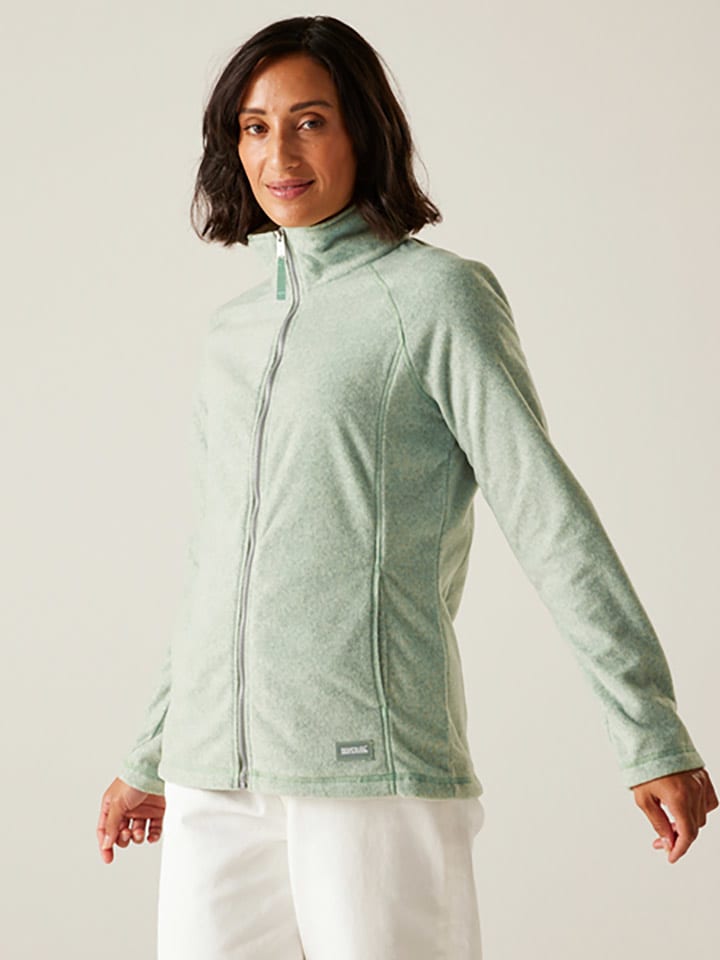 Regatta Kurtka polarowa "Mayse" w kolorze zielonym rozmiar: 44