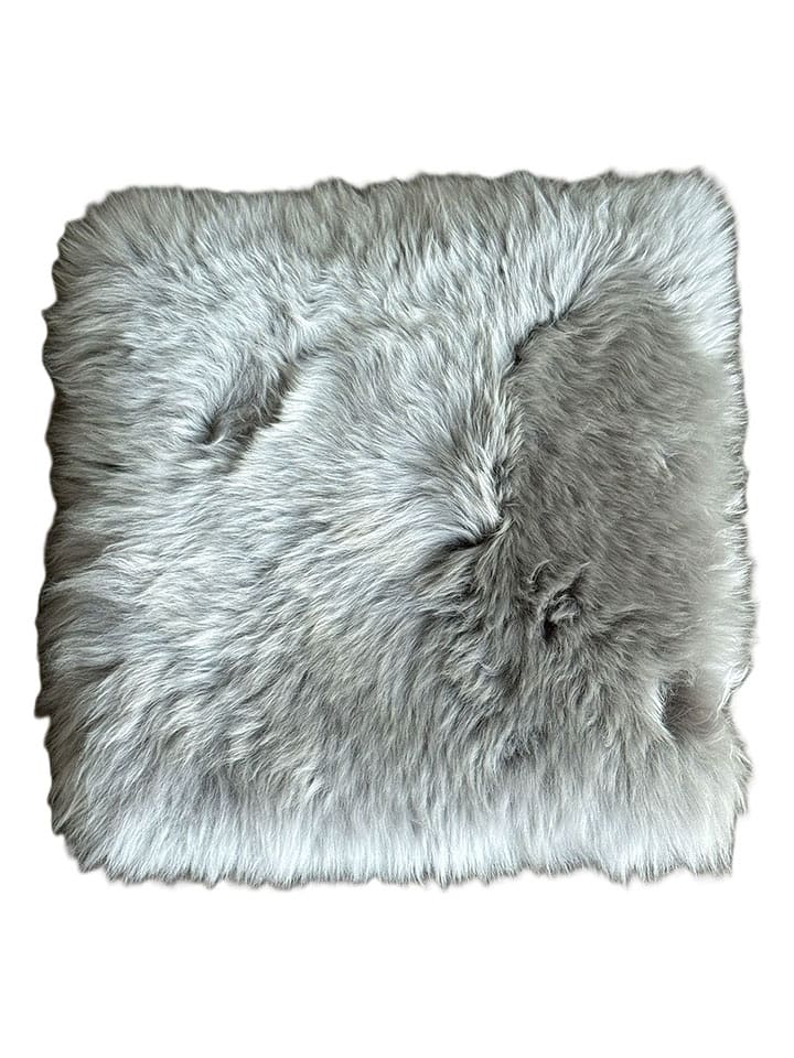 Kaiser Naturfellprodukte Wyściółka wełniana w kolorze szarym do siedzenia rozmiar: 35x35 cm