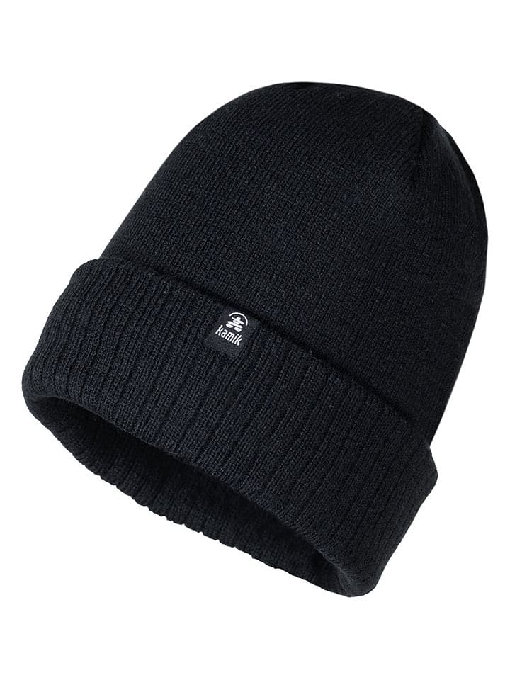 Kamik Czapka beanie "Finchs" w kolorze czarnym rozmiar: 116-176