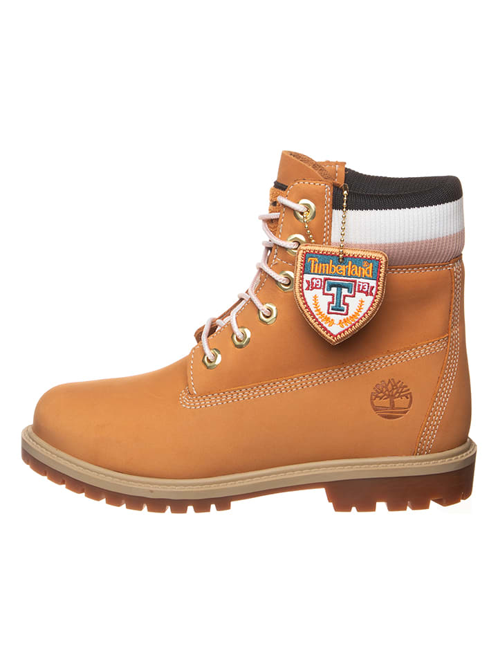 Timberland Skórzane botki "6 Herit" w kolorze jasnobrązowym rozmiar: 25