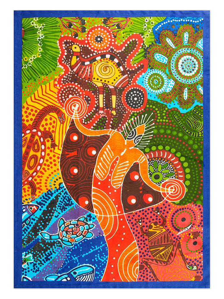 Trendy Kitchen by EXCÉLSA Ściereczka ze wzorem do naczyń - 70 x 50 cm rozmiar: onesize