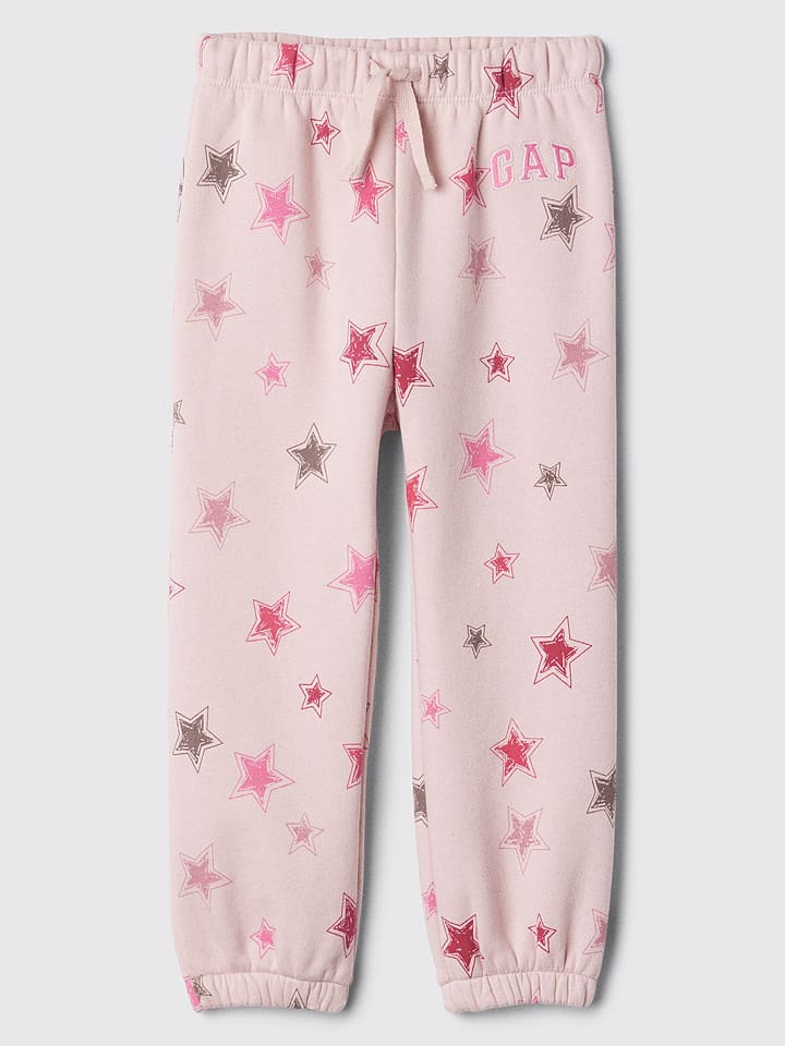 GAP Spodnie dresowe w kolorze jasnoróżowym rozmiar: 74/80