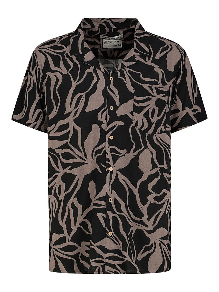 Urban Surface Koszula - Regular fit - w kolorze czarnym rozmiar: M