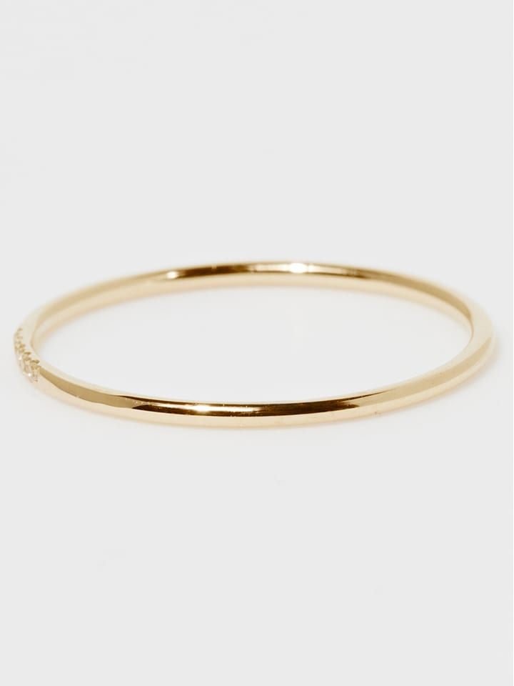 DIAMANTA Złoty pierścionek "Alliance Humilité" z diamentami rozmiar: 53