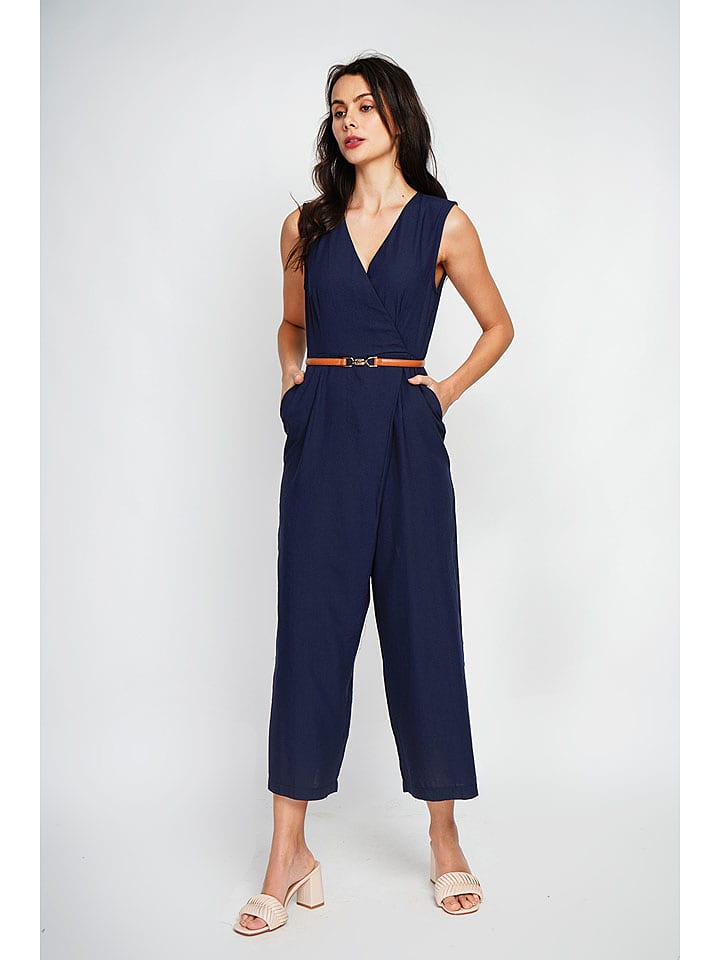 Le Jardin du Lin Kombinezon w kolorze granatowym rozmiar: 40