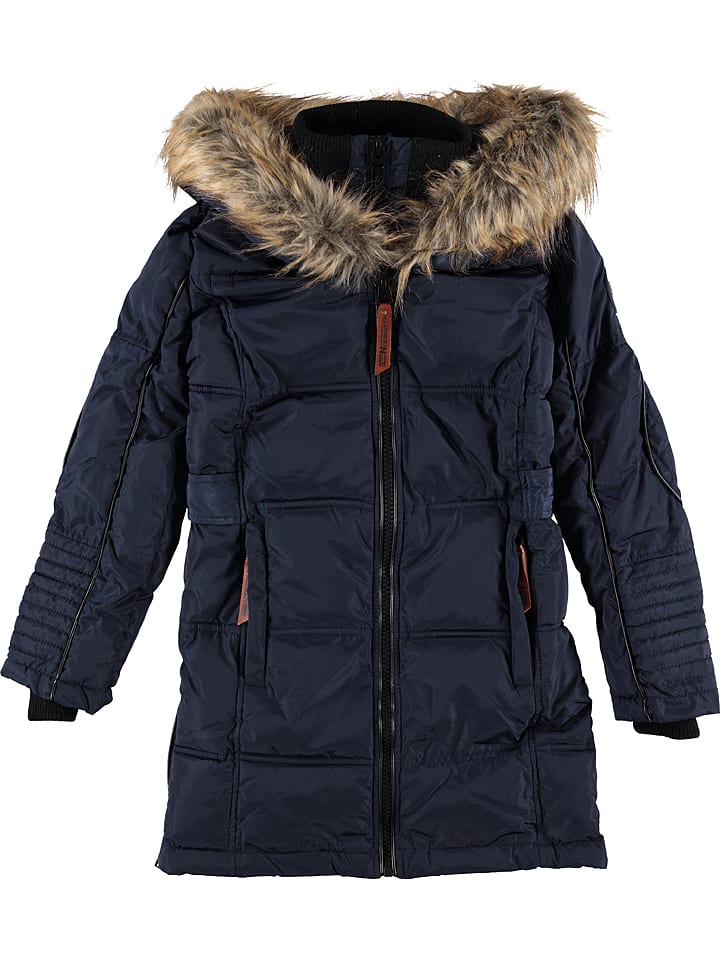 Geographical Norway Kurtka zimowa "Beautiful" w kolorze granatowym rozmiar: 152