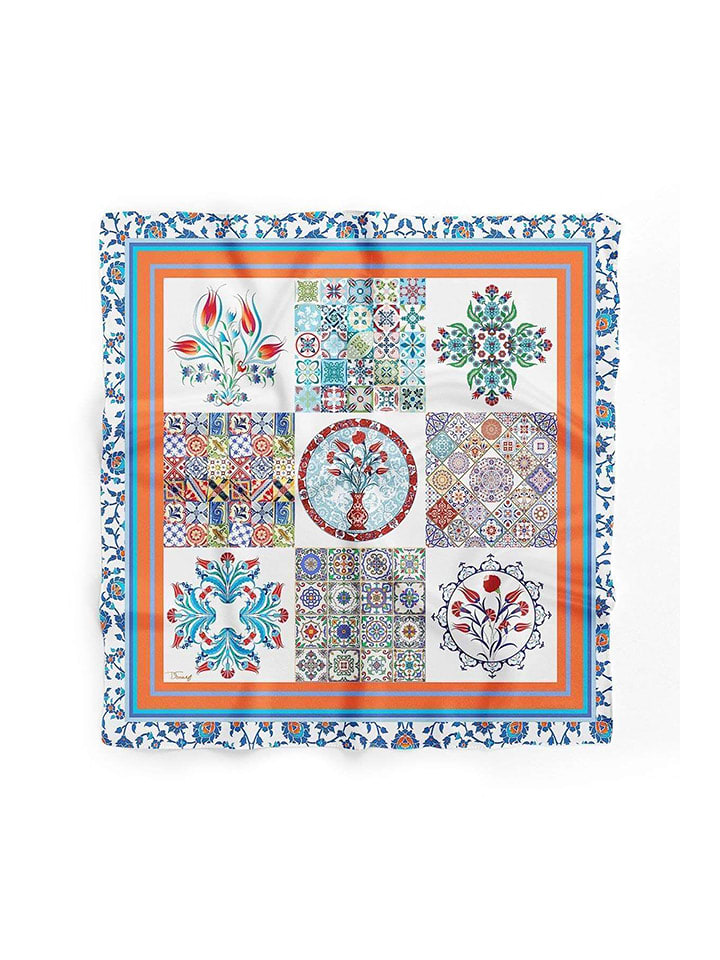 Lucky Bees Chusta ze wzorem - 55 x 55 cm rozmiar: onesize