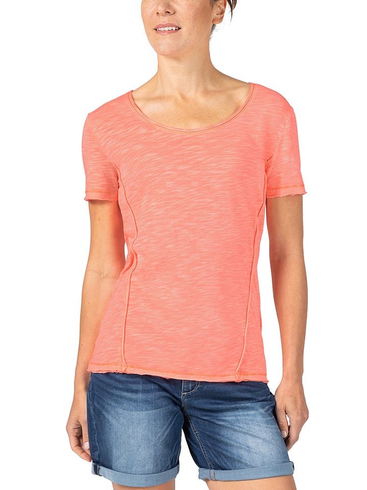 Timezone Koszulka w kolorze jasnoróżowym rozmiar: L