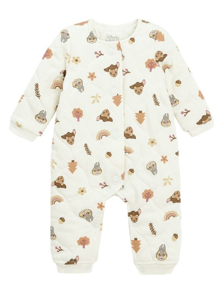 COOL CLUB Rampers w kolorze kremowym rozmiar: 80