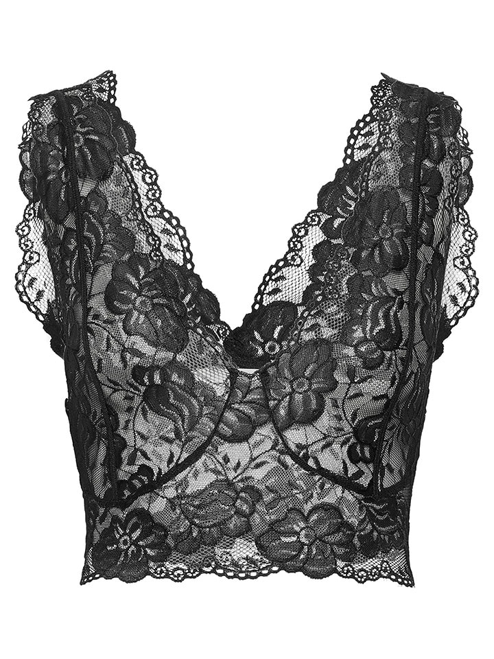 Cream Top w kolorze czarnym rozmiar: S