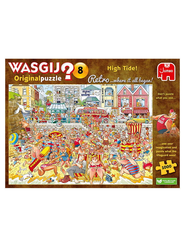 Jumbo 1000-częściowe puzzle - 12+ rozmiar: onesize