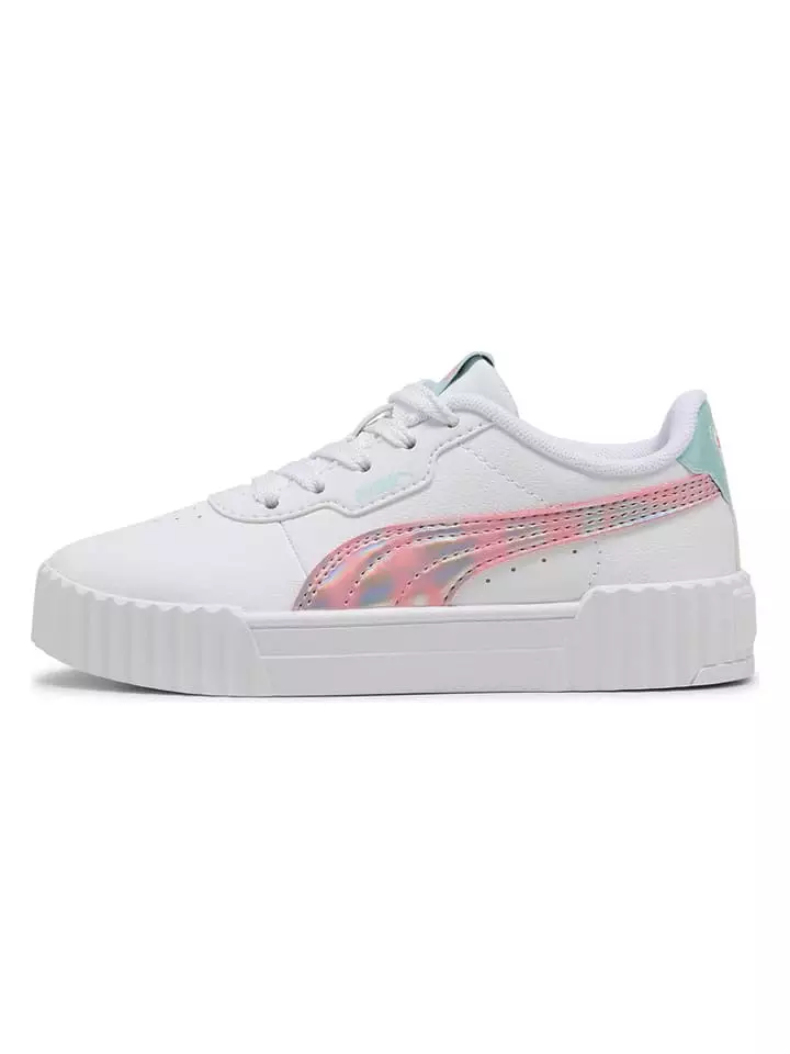 Puma Sneakersy "Carina 3.0 Space" w kolorze biało-jasnoróżowym rozmiar: 31