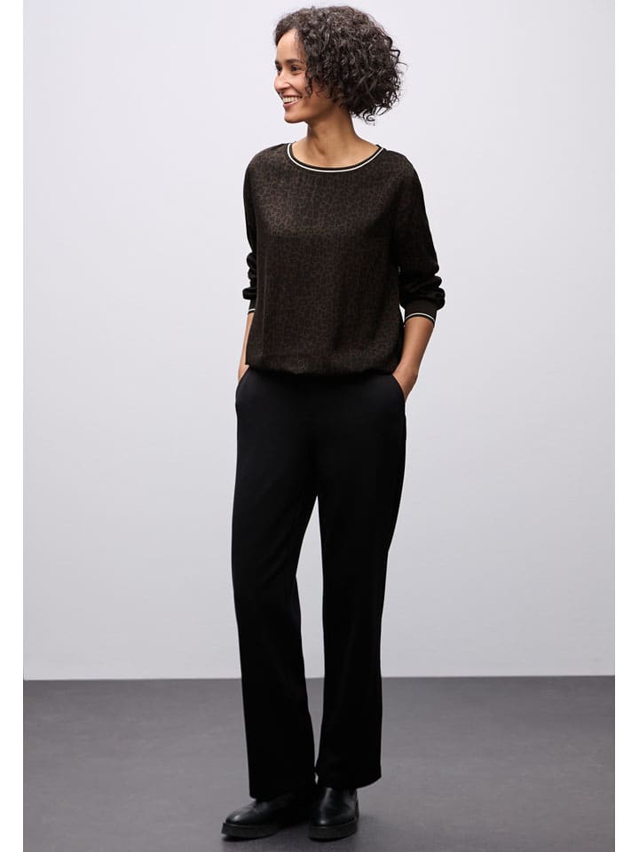 Street One Bluzka w kolorze brązowym rozmiar: 34