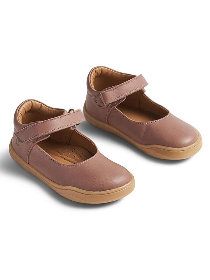 Wheat Skórzane baleriny w kolorze jasnobrązowym rozmiar: 32