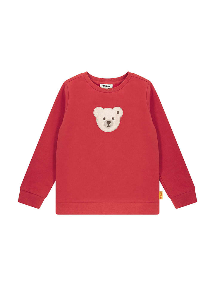 Steiff Bluza w kolorze czerwonym rozmiar: 104