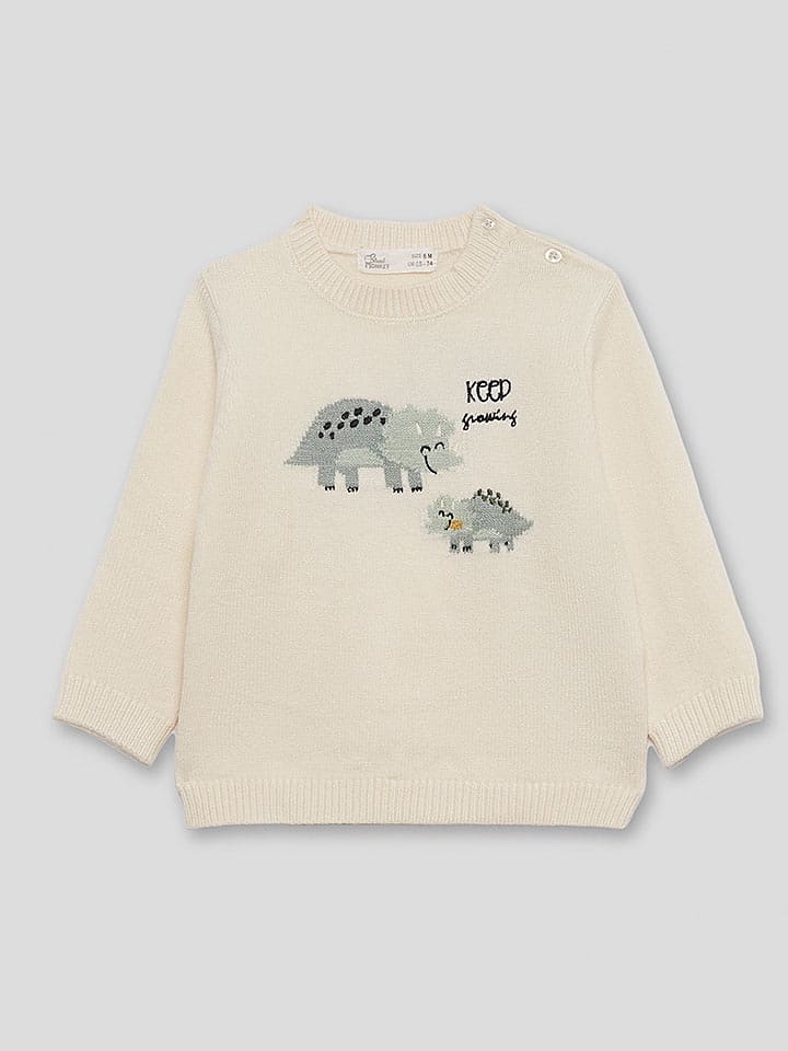 Street MONKEY Sweter w kolorze beżowym rozmiar: 74