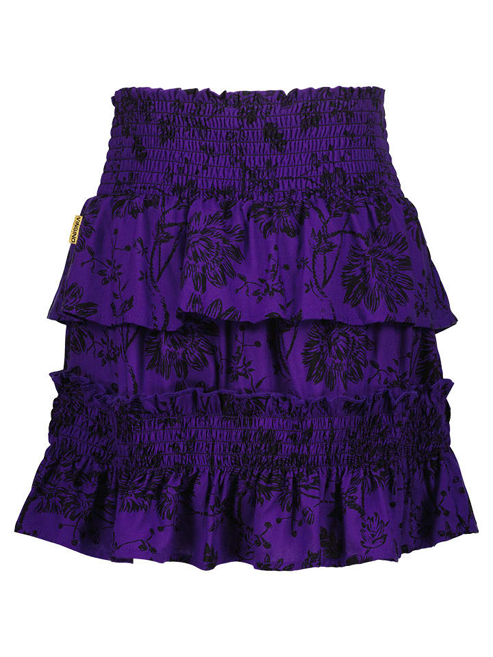 Vingino Spódnica w kolorze fioletowo-czarnym rozmiar: 128