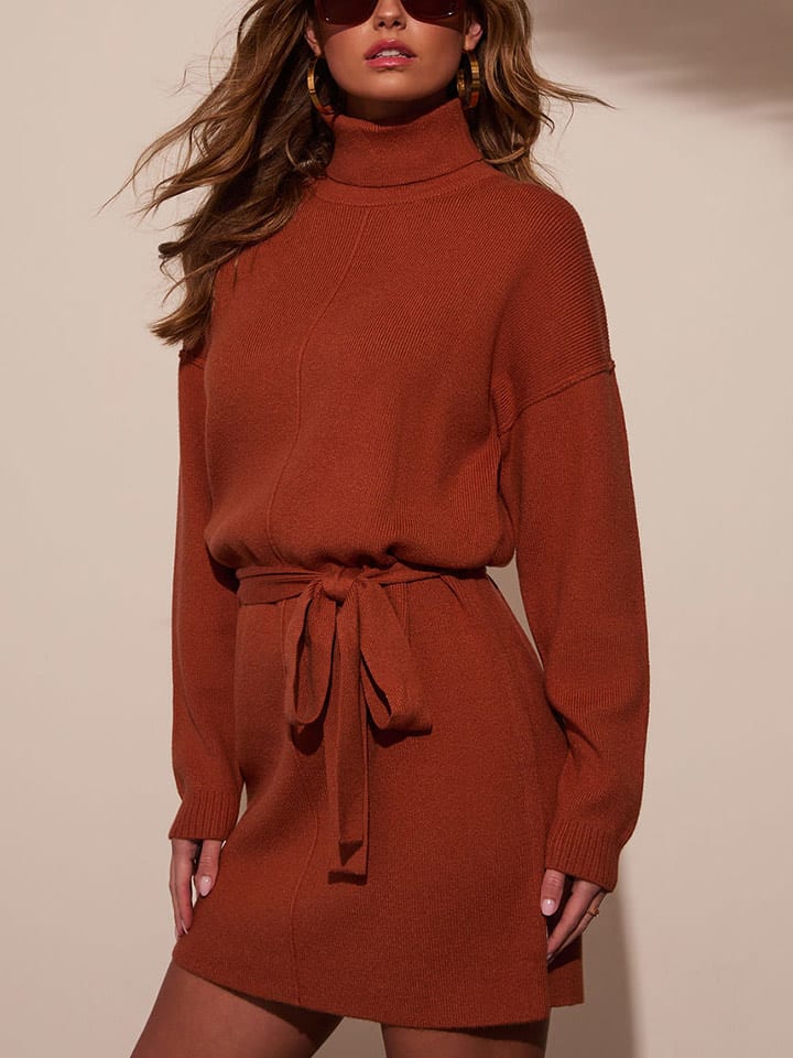 LA Angels Sukienka w kolorze pomarańczowym rozmiar: XL