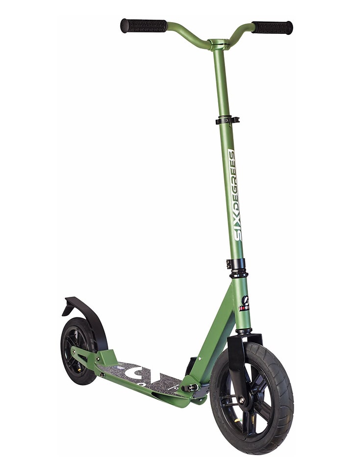 SIX DEGREES Hulajnoga "Six Degrees Aluminium Scooter All Terrain 300/205" w kolorze zielonym - 8+ rozmiar: onesize