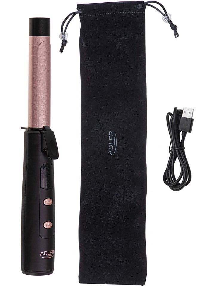 Adler Lokówka "AD 2120" w kolorze jasnoróżowo-czarnym rozmiar: onesize