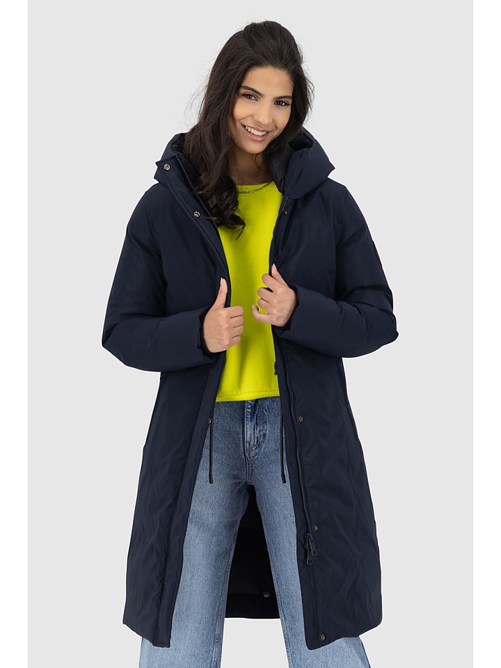 alife and kickin Płaszcz zimowy "CarsynAK" w kolorze granatowym rozmiar: XL