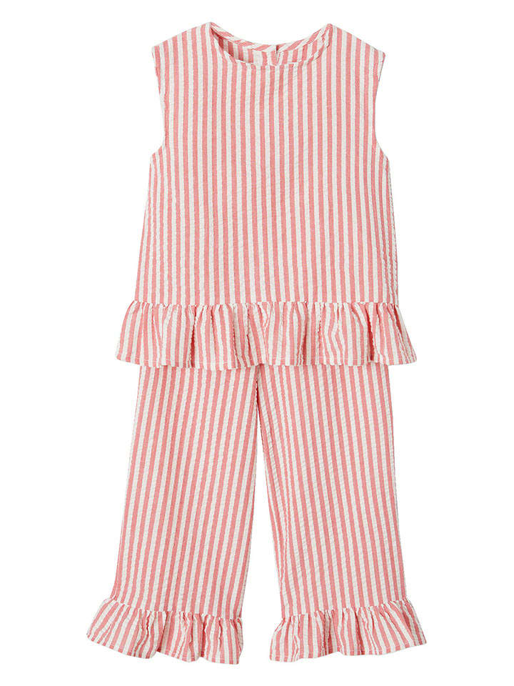 vertbaudet 2-częściowy zestaw w kolorze jasnoróżowym rozmiar: 164