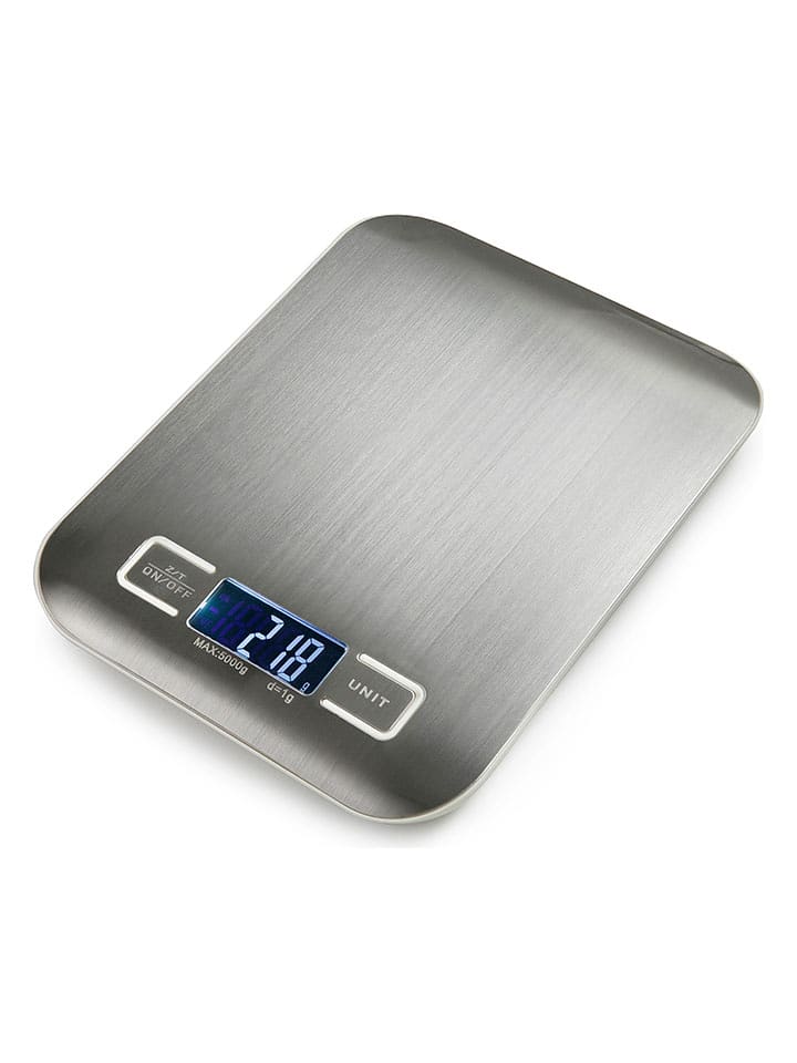 Ibili Waga kuchenna w kolorze srebrnym - 20 x 14 cm rozmiar: onesize